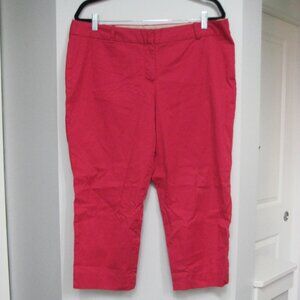 Bright Pink! Talbots capris